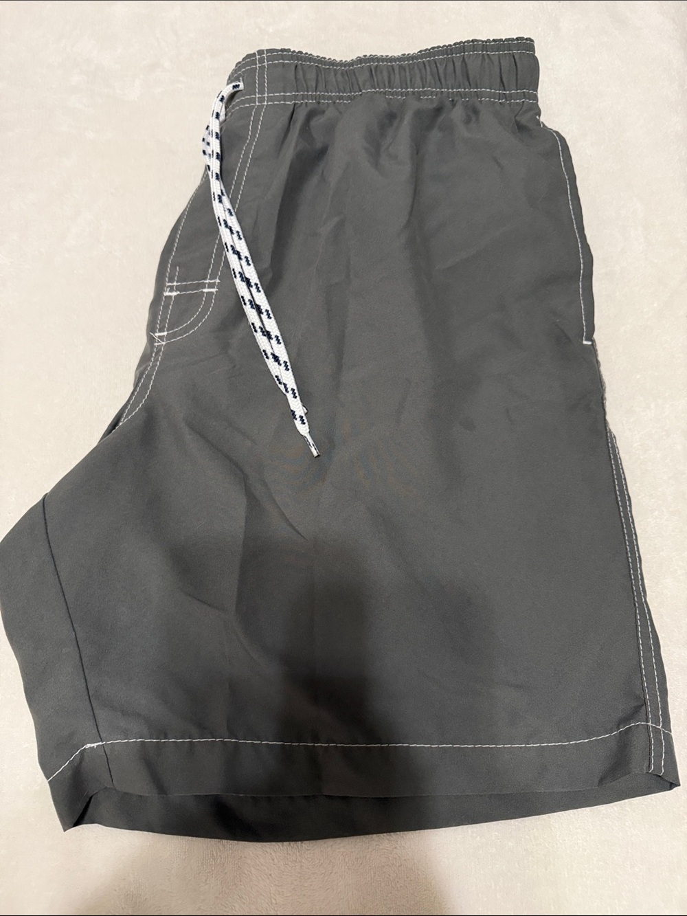 💙 Croft & Barrow Grey Swim Trunks